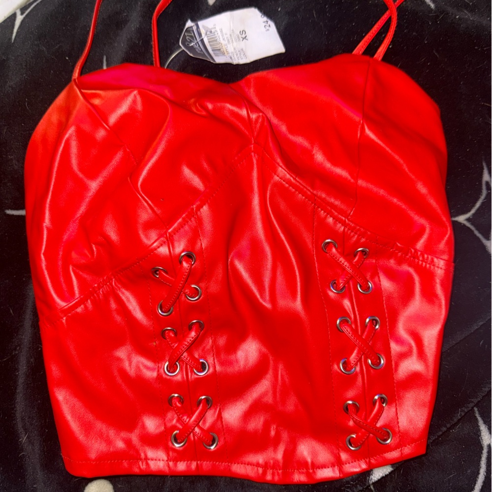 Rue21 NWT XS Red Women's Crop Top Shirt